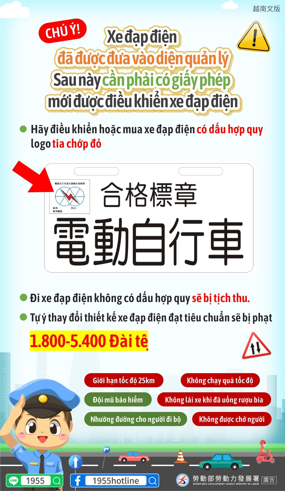 電動自行車已納管未來需合格掛牌才能上路-越.jpg